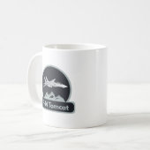 Mug chasseur américain F-14 à réaction (Devant gauche)