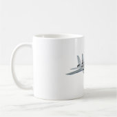 Mug chasseur américain F-14 à réaction (Gauche)