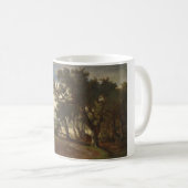 Mug Chasseur dans un paysage rural (Andreas Achenbach) (Devant droit)