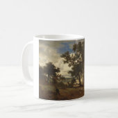 Mug Chasseur dans un paysage rural (Andreas Achenbach) (Devant gauche)