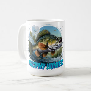 Mug Chasseur de Bass Trophy Personnalisable
