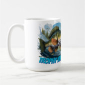 Mug Chasseur de Bass Trophy Personnalisable (Gauche)