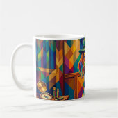 Mug Chasseur de Beagle Pop Art – Chien de chasse moder (Gauche)