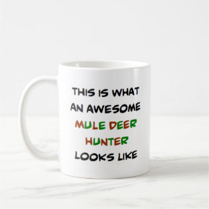 Mug chasseur de cerfs mulets, génial