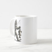 Mug Chasseur de doré géant Sasquatch pêcheur de doré F (Devant gauche)