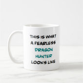 Mug chasseur de dragon, sans peur (Gauche)