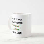 Mug chasseur de faisan, génial (Devant gauche)