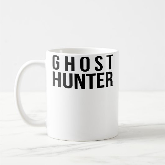 Mug Chasseur de fantômes Par Allons Chasser les Fant (Gauche)