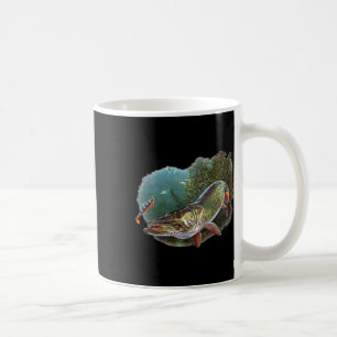 Mug Chasseur de maskinongé Pêcheur de maskinongé Leurr
