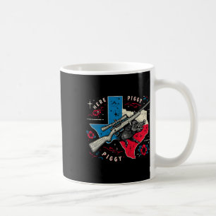 Mug Chasseur de sangliers ici Piggy Vintage Texas Wild