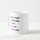 Mug chasseur de snipe, sans peur (Devant gauche)