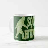 Mug Chasseur de squatch en camouflage (Devant gauche)