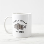 Mug Chasseur de tête de mouton pêche (Gauche)