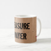 Mug : Chasseur de trésors. Gestion et géocaching (Devant droit)