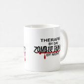 Mug Chasseur de zombi de thérapeute (Devant droit)