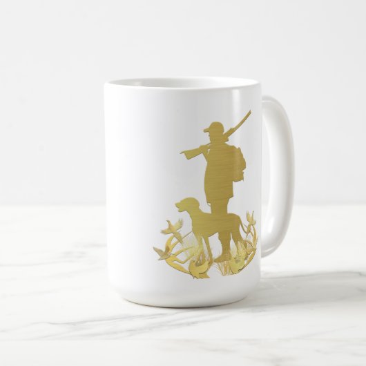 Mug Chasseur d'or (Devant droit)
