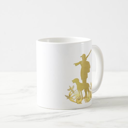 Mug Chasseur d'or (Devant droit)