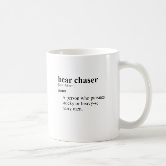 MUG CHASSEUR D'OURS (Droite)