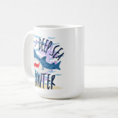 Mug chasseur en haute mer (Devant gauche)