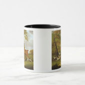 Mug Chasseur et chiens, 1809 (huile sur la toile) (Centre)