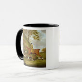 Mug Chasseur et chiens, 1809 (huile sur la toile) (Devant gauche)