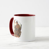 Mug Chasseur et épagneul (Devant gauche)