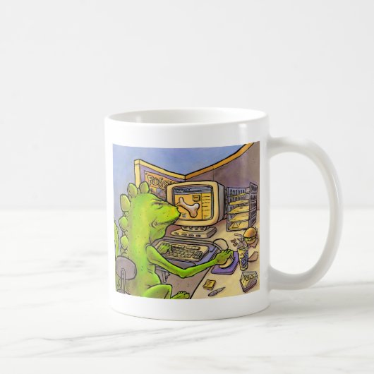 Mug Chasseur fossile (Droite)