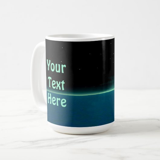 Mug Chasseur inuit fractal - Alaska (Devant gauche)