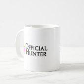 Mug Chasseur officiel d'oeuf de pâques (Devant gauche)
