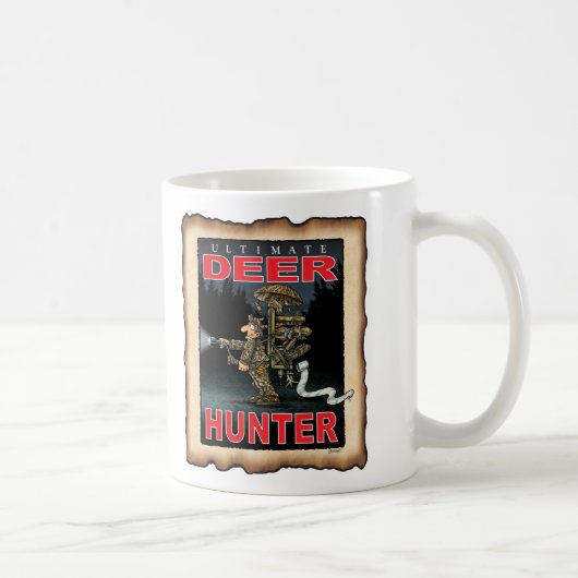 Mug CHASSEUR W de CERFS COMMUNS TOUT 200 (Droite)