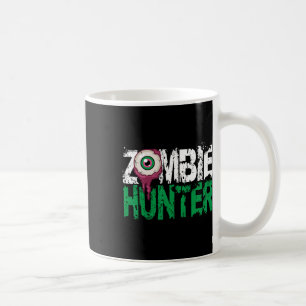 Mug Chasseur Zombie Chemise Halloween mignonne avec un