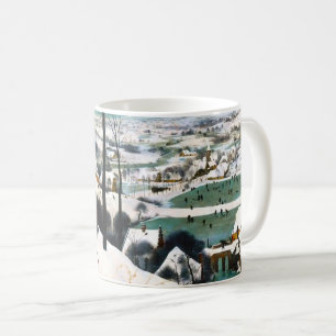 Mug Chasseurs dans le paysage de neige Pieter Bruegel
