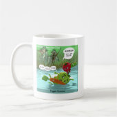 Mug Chasseurs Végétaliens Drôles (Gauche)
