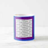 Mug CHÂSSIS DU DRAPEAU PLANIFIÉ + votre signe ou image (Centre)