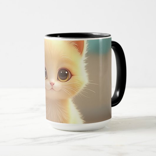 Mug chat (Devant droit)