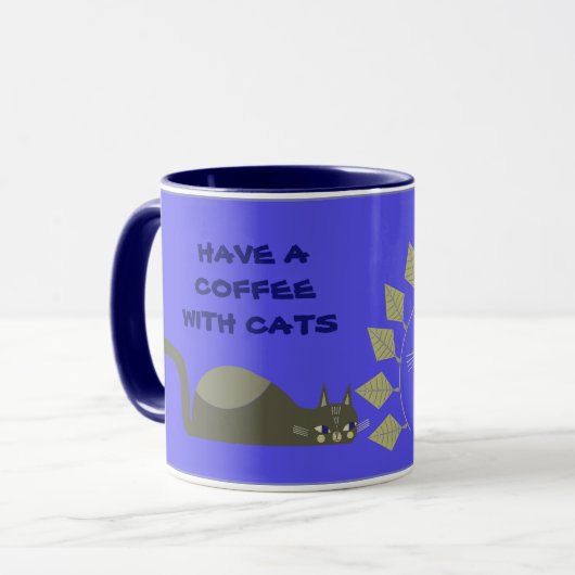 MUG CHAT (Devant gauche)