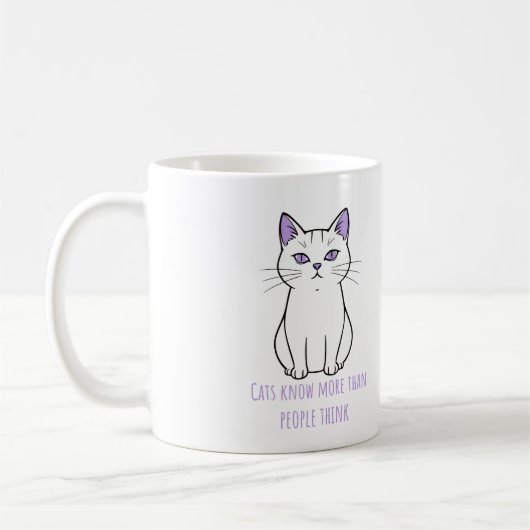 Mug Chat (Gauche)