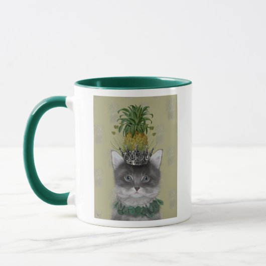 Mug Chat à ananas (Gauche)