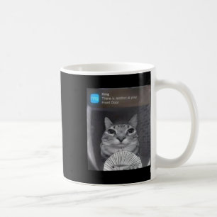 Mug Chat à anneau avec mème de mouvement
