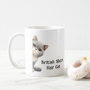 Mug Chat à cheveux court britannique