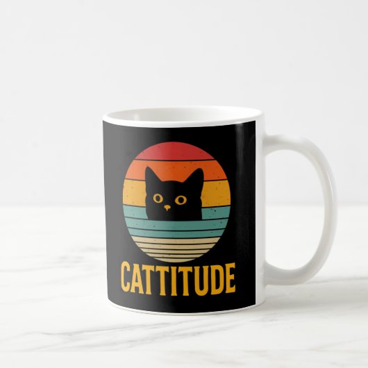 Mug Chat à l'air démodé (Droite)