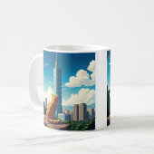 Mug Chat à Taipei 101 Taïwan (Devant gauche)