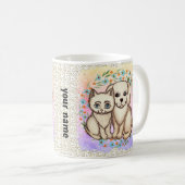 Mug Chat aime le chien (Devant droit)
