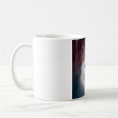 Mug Chat angora turc blanc rouge bleu (Gauche)