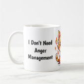 Mug Chat Angry Drôle  (Gauche)