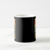 Mug Chat Anime Mangeant Ramen Art Japonais Graphique C (Centre)