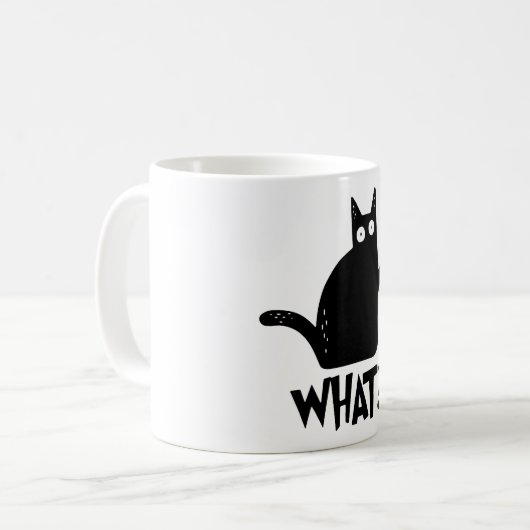 Mug Chat assassin avec couteau (Devant gauche)