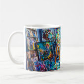 Mug Chat assis dans l'atelier du peintre (Gauche)