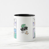 Mug Chat assis sur Canapé (sur les genoux)  (Centre)