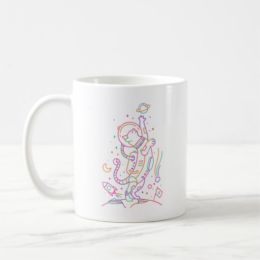 Mug Chat Astro vibrant (Gauche)